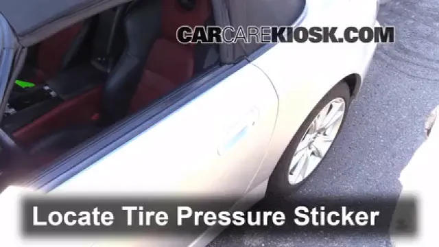 2005 Honda S2000 2.2L 4 Cyl. Tires & Wheels Check Tire Pressure